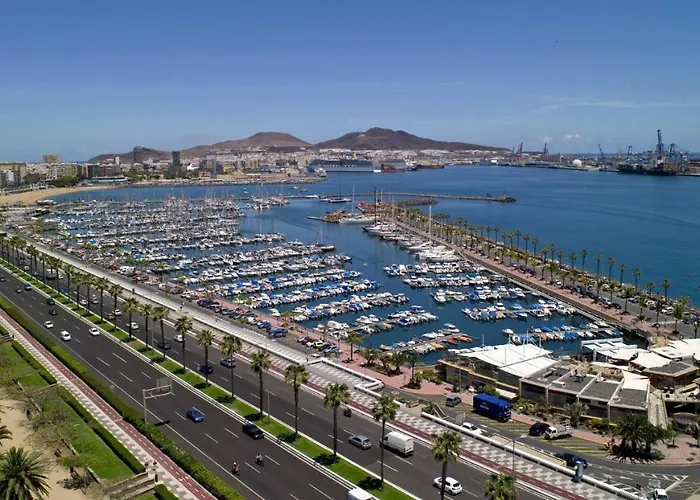 度假居 Eli Canteras-parking-airco By Canariasgetaway